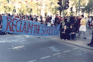 ...am 30.04 war es mal wieder so weit: Reclaim The Streets!